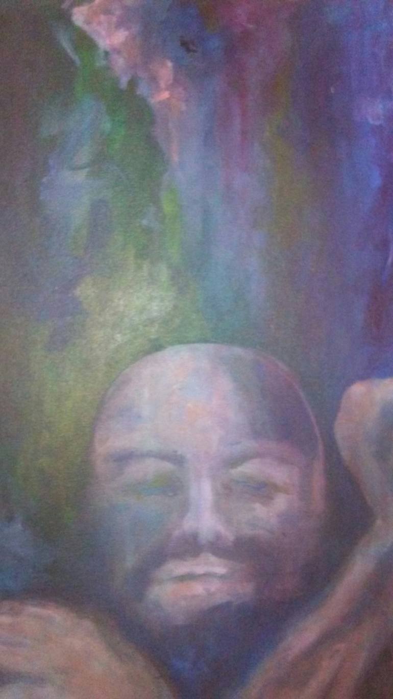 "Blue" original painting